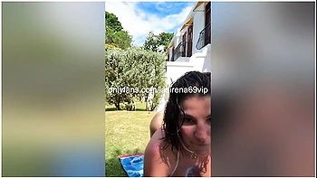 Horny Amateur Busty Milf Jiggle Her Big Natural Boobs And Show Her Nice Round Butt