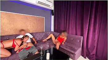 Italian Cuckold Wife Watches Husband Fuck Another And Gets Wet With Eva Maddison