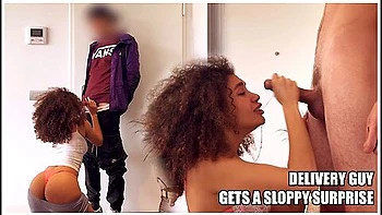 Beatrice Segreti In I Seduce The Delivery Boy, He Fucks Me Like A Whore - He Cums On My Tongue