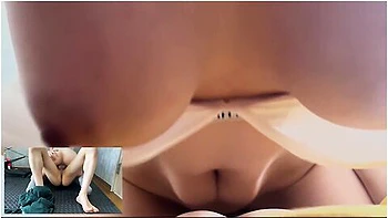 オtニーしなから...昼寝中の同居人に勝手に挿入したら起きて撮影された