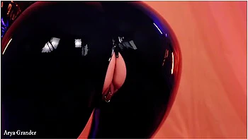 Latex Rubber Catsuit Compilation Video By Milf Fetish Model Arya Grander