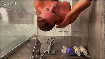 Shower Cam Washing Myself - Bianca Fitcougar