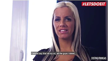 Busty French Thot Nails Her First Porn Audition