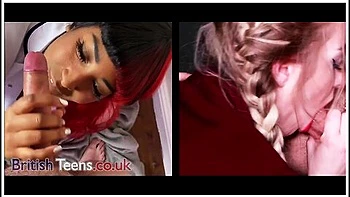 Denali Vs Gabie- Who Will Be Victorious In The Second Match Of The Great British Blowjob Race?