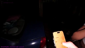 Laura Quest Gets Multiple Orgasms From Remote Vibrator On Public Date - Amateur Outdoor Blowjob & Hard Fucking