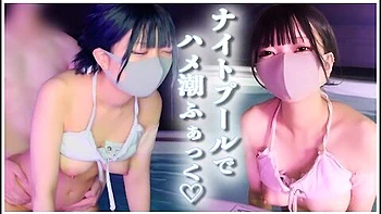 Go To The Private Night Pool With A Girl I Was Very Excited About Her Big Boobs A Japan Person Who Enjoys It Firmly And Then Gets A Large Amount Of Squirrel Tide With Serious Sex As It Is / Boobs Uncensored / / Hentai
