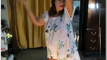 Mature Latina Woman With Hairy Pussy Dancing Sensually Striptease