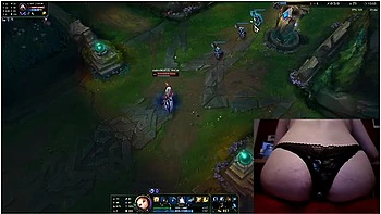 Vibrating Buttplug Fail And Feeding League Of Legends #10 Luna