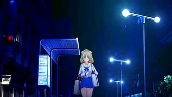 She is attacked one after another and her penis is thrust deep into her throat and she is fucked.