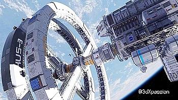 Car Toon In Nexus-3: In My Orbit. Sexy Busty Blonde Has Best Sex In A Space Station