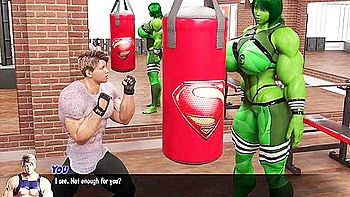 Nude Flexing Session