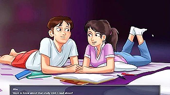 Hot Big Sis Make Seen In Summer Time Saga - Hot Sis And Car Toon