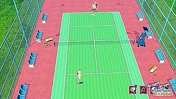 Anime Hentai And Car Toon In : Hentai With Billie And Helen - Academy Love Saga: Tennis Angels Ex