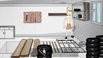 Car Toon In Fuckerman - Petrol Station