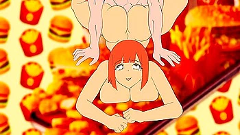 Hentai Anime, Car Toon And Anime Hentai - A Girl With Eggs From A Mcdonalds Commercial Fucks With Man