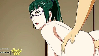 Jujutsu Kaisen Hentai Maki Zenin Gets A Creampie Full Video With Anime Hentai And Car Toon