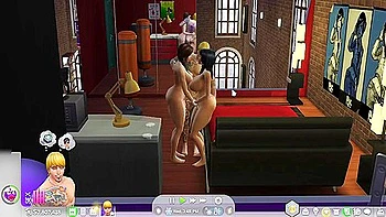 Two Busty Girls Give Me A Present With 3d Animated And 3d Hentai