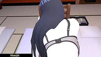 Hinata Intimate Encounter In Japanese Room