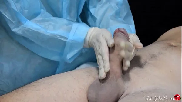 Depilatory Guy Got Handjob And Sensual Blowjob