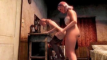 Hot Stepmom With Big Cock Futanari Fucks In Ass Beautiful Stepdaughter In Stockings