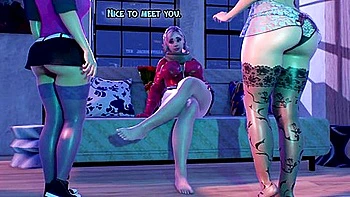 Stepdaughter Masturbates While Watching Futa Stepmom And Her Best Friend Have Sex