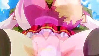 A beautiful hero with big breasts is attacked by a monster and his big cock is penetrated and creampied.