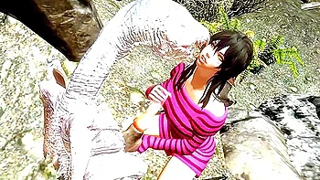 Kemuri Gets Fucked By Two Blind Dracolizards