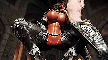 Babe Warrior Fucks Dragonborn 1