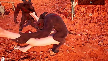 Sonia With Goat Demons