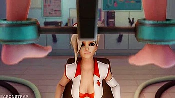 Mercy Having Fun With Mei