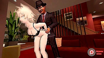 Mituski Gets Dogged By Her Husbands Boss