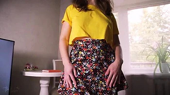 Japanese Schoolgirl Upskirt Camel Toe Panty Tease Fetish