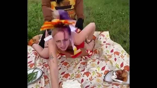 First Pilgrims on Thanksgiving