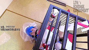 Cosplay Cage Bondage