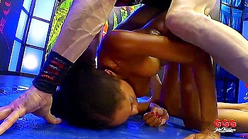 Ebony Beauty Loves Drinking Piss And Cum