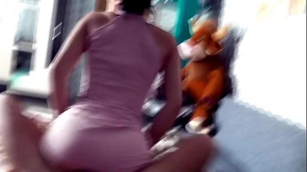 Tight pussy rides on her girlfriend's husband's hard cock CalientePWNZ