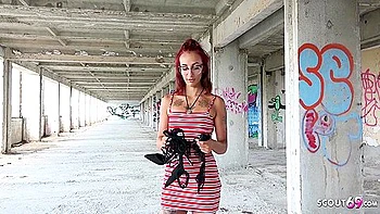 Ginger Teen 18+ Bella Deep Anal At Street Casting