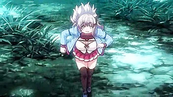 Alone in the forest, she meets monsters one after another, gets tricked, and gets creampied.