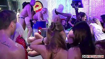 Insane Sex Fuckfest At The Club