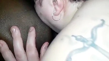 Bbwbootyful Sucking Licking Bbc Nata4sex Balls & Ass Stroking His Dick Swallowing His Cum
