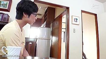 Nerdy Japanese Guy Cums In Tall Japanese Models Mouth