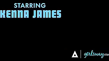 Featuring Kenna Jamess Threesome Smut