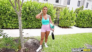 Stretching My Pussy Before Yoga - Monica Minx