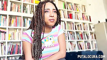 Luna Black X In A 19-year-old Mulatto Woman