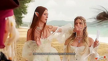 Mayalis And Lil Karina - Diana And Owls Blonde