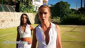 A Raunchy Threeway With Your Hot Students 18+ Alexis And Black - Alexis Crystal And Black Angel