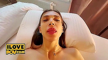 Opens Her Pussy Lips For Your Hard Cock In Pov