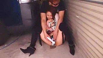 Exotic Japanese model Yuzuka Kinoshita in Horny Stockings, Car JAV scene