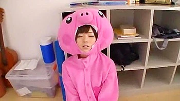 Fabulous Japanese model Makoto Matsuyama in Best Blowjob JAV video