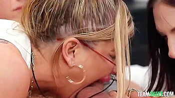 Get Fucked By Long-haired Dude With Lucy Lotus And Lolly Dames